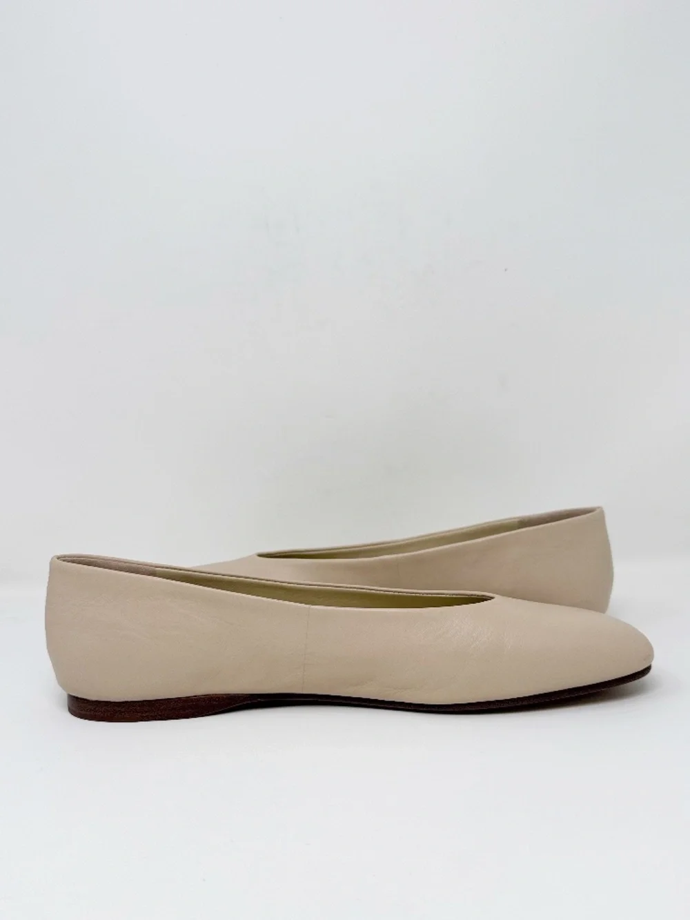 New Vince Leah Ballet Flat Birchsand In Sz 9.5
